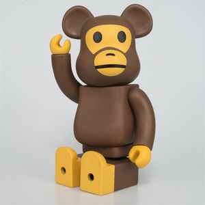 Figuras de Juguete Bearbrick de 28 cm, 400%, Bapes Kaw, Adornos para Decoración del Hogar - Product Image 2