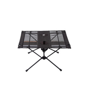 Aluminum Alloy Folding Table Rectangular Black Portable Outdoor Camping <b>Tripod</b> Base Minimalist Design - Product Image 3