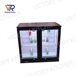 Victory Kitchen ตู้โชว์ไวน์แบบประตู3ประตูสำหรับโรงแรมบาร์ร้านอาหารและเคาน์เตอร์