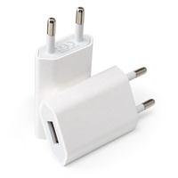 Chargeur mural USB ultra-fin HNT 5W, adaptateur secteur portable de voyage, prise US EU, mini bloc de charge fin pour téléphone portable OEM CE