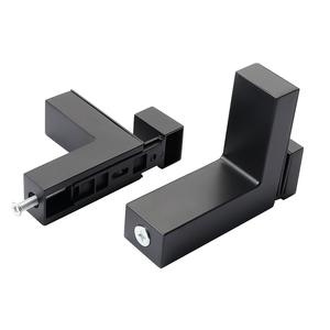 Clip de Fijación Ajustable de Aleación de Zinc con Forma de Boca de Pez para Soporte de Estante Cuadrado - Product Image 5