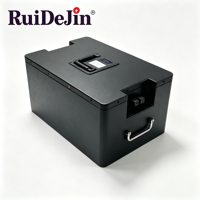 Batterie au lithium parallèle extensible et empilable à succès avec chargeur pour flotte de robots AGV et robots compacts d'entrepôt