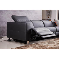 Canapé de bureau moderne, canapé en cuir pour salon, fauteuil de détente multifonctionnel, canapé en cuir luxueux
