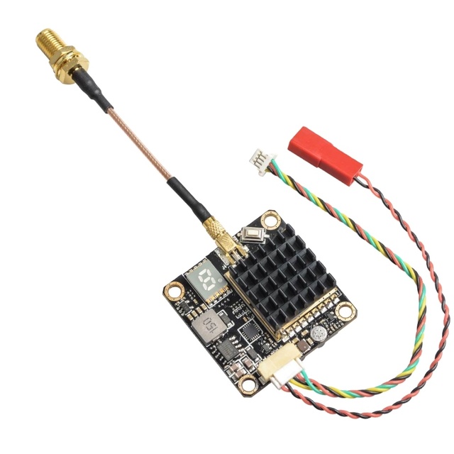 AKK FX2 4.9G-5.8G VTX-Dominator Metal FPV Drone VTX with Audio Support 250mW/500mW/1000mW/2000mW Power Configuration