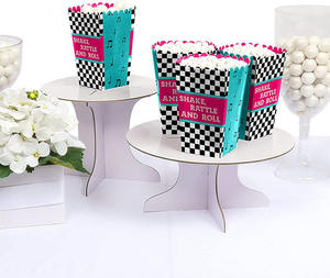 Thời trang hàng đầu dập nổi hộp bỏng ngô tùy chỉnh thanh lịch Giấy bao bì hộp đóng gói Hộp quà tặng bao bì có thể tái chế baiyue0034 chấp nhận - Product Image 3