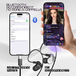 <span class=keywords><strong>Casque</strong></span> filaire H6 USB-C à crochet d'oreille avec carte son intégrée, <span class=keywords><strong>casque</strong></span> stéréo HiFi, micro à réduction de bruit, Bluetooth 5.0 pour téléphone et PC - Product Image 6