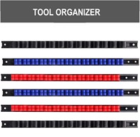 Workpro — support de clé à tournevis, organisateur de clés en plastique, Rail support d'outils à main, 6 pièces