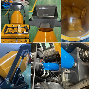 Mini Betoniera Cingolata Portatile da 300L, Piccolo Dumper Autocaricante - Product Image 5