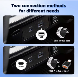 Adaptador Inalámbrico Portátil Universal 2 en 1 Compatible con Android Auto y CarPlay Smart AI Box - Product Image 3