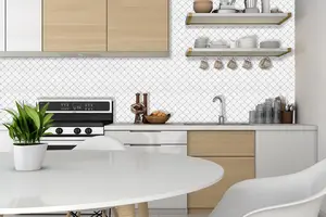 12x12 pollici adesivo da parete zucca bianca autoadesivo target cucina bagno buccia e bastone piastrelle da parete