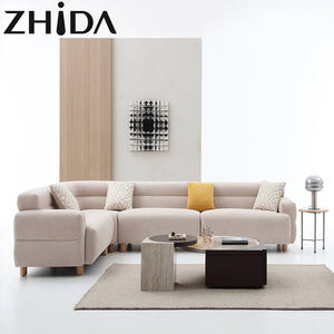 Di lusso modulare divano componibile bianco fantasia <span class=keywords><strong>Loveseat</strong></span> Design unico per le nuove coppie di nozze tessuto spugna da massaggio per soggiorno - Product Image 1