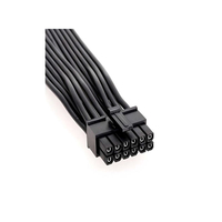 Kabel Daya GPU Circle Interconnect 12-Pin Micro Fit 3.0 2x/3x 8-Pin PCIe RTX 3060Ti 3070 3080 3090 600W Berlapis PVC
