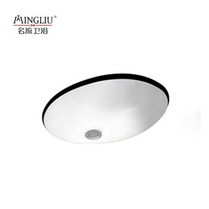 <span class=keywords><strong>Lavabo</strong></span> Ovalado <span class=keywords><strong>Bajo</strong></span> <span class=keywords><strong>Encimera</strong></span> de Cerámica de Diseño Moderno para <span class=keywords><strong>Baño</strong></span> de Casa y Hotel - Product Image 1