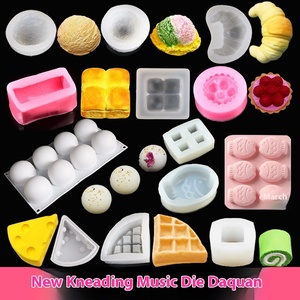 Qiaobeixing Unisex Squishy <b>Toy</b> Mold Food-Grade Silicone Crystal Resin <b>for</b> Croissant Toast Stress Relief Daifuku Squishy Play 14+ - Product Image 5