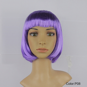 <span class=keywords><strong>Perruque</strong></span> Cosplay Synthétique <span class=keywords><strong>Pas</strong></span> <span class=keywords><strong>Cher</strong></span> Perruques Bob Courtes pour Fête d'<span class=keywords><strong>Halloween</strong></span> - Product Image 5