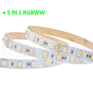 5 Màu Sắc Trong 1 Chip RGB + CCT LED Strip Smd 5050 60led/M DC 12V 24V RGB CW WW RGBW RGBWW Linh Hoạt Băng Ánh Sáng - Product Image 2