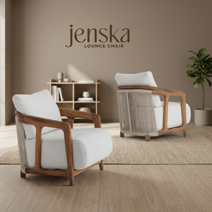 Fauteuil de salon moderne et durable en bois massif avec revêtement en cuir pour le salon, meubles de maison - Product Image 3