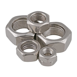 Din934 thép không gỉ A2 A4 SS304 SS316 thép carbon M6 M8 M10 M12 M22 M28 Hex đầu hạt các loại khác nhau của các loại hạt và bu lông - Product Image 6