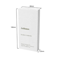 Caja de Embalaje de Perfume Personalizada, Caja de Regalo Rígida de Lujo de Dos Piezas con Tapa y Base, Inserto de Esponja, Algodón Perlado, Impresión en Papel Especializado Personalizado