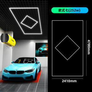 Le <span class=keywords><strong>garage</strong></span> hexagonal lumineux superbe de LED allume 672w 67200LM 6500K pour le magasin automatique de détail de voiture de magasin de beauté d'entrepôt - Product Image 5