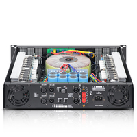 Amplificateur de puissance audio professionnel stéréo à double canal CA9 600W classe H 4/8 ohms, métal, XLR