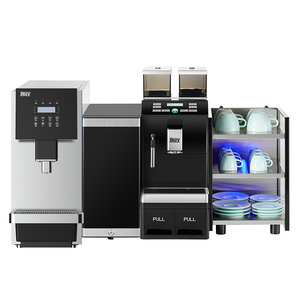Máquina de café <span class=keywords><strong>espresso</strong></span> profesional de 19 bares, máquina de café negro para oficina de empresa, recepción, barra de té - Product Image 6