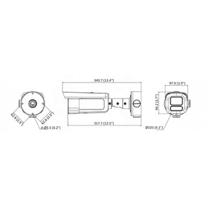 Caméra réseau DS-2CD3B46G2T-IZHSY(2.8-12mm)(H) 4MP DarkFighter IK10 IP67 HEOP avec chauffage anti-corrosion (version sans logo) - Product Image 3