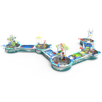 Nuevos tipos de parques infantiles para interiores a la venta, Mini parques acuáticos, museos para niños, anuncios de nivel de agua interior