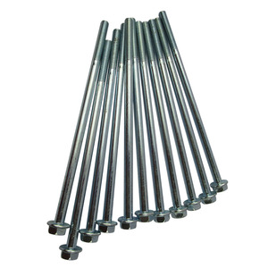 สกรูเหล็กเกรดอุตสาหกรรม M6*135 แบบหน้าแปลนยาว อุปกรณ์เสริมสำหรับเครื่องกำเนิดไฟฟ้า น็อตสำหรับอุปกรณ์เครื่องจักรกล ชิ้นส่วนเพลาและขายึด - Product Image 3