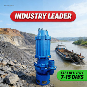 ZJQ High Capacity Electric <b>Submersible</b> Slurry <b>Pump</b> - Sand-Mud Mixer for River Dredging & Tailings - Product Image 3