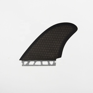 Très réactif et configuration rapide Ailerons gauche et droit Ailerons latéraux de <span class=keywords><strong>surf</strong></span> Ailerons jumeaux de quille pour planche de <span class=keywords><strong>surf</strong></span> FishBoard pour grosses vagues - Product Image 2
