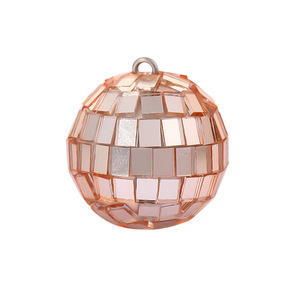 Décorations de gâteaux Ychon Disco Ball, fournitures pour fêtes d'anniversaire sur le thème de la danse, boules miroir argentées brillantes, décorations pour cupcakes - Product Image 5