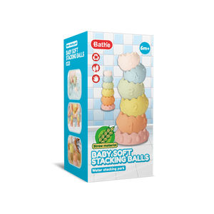 Jouets empilables souples de haute qualité matériel de blé jouets de <span class=keywords><strong>bain</strong></span> pour bébé cadeau pour bébé - Product Image 6