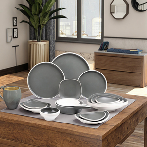 Bộ Đồ Ăn Đĩa Melamine Giá Rẻ Làm Theo Yêu Cầu Bán Buôn Bộ Đồ Ăn Bằng Melamine Sang Trọng - Product Image 4