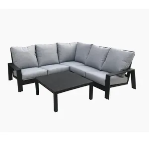 Outdoor Bule Sectionele Set Hoge Kwaliteit Comfortabele Sofa Set Meubels Outdoor Dining Set Met Goedkope Prijs