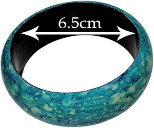 Conjunto de brazaletes de resina elegantes para mujer, ligeros, duraderos y modernos, joyería de diseño hecha a mano por CRAFT ZONE EXPORT - Product Image 5