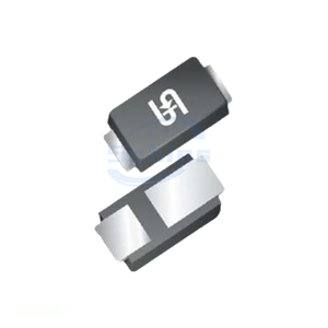 2-SMD, Flat Leads Electronic Chips Component DIODE SCHOTTKY 40V 2A MICRO SMA Authorized Distributor Single Diodes SS24M - Product Image 1