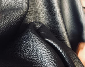 Litchi desen hakiki deri inek derisi kore derileri ve gizler tahıl üst katman deri için inek derisi ayakkabı ve çanta - Product Image 3