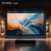 Écran publicitaire intérieur LEDORA S181 160 à large angle de vision P2 OLED avec CMS HDR10 4K Full Color Adobe RGB 98% Garantie de 5 ans