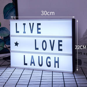Boîte à lumière LED RICHSHINING sur mesure format A4, nouveau design avec <span class=keywords><strong>verre</strong></span> et acrylique, fixation murale et sur pied pour affiches de films <span class=keywords><strong>3D</strong></span> - Product Image 6