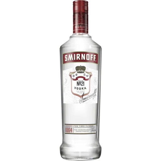 Wholesale Smirnoff Red Label Vodka 70cl - Spirits and Liqueurs Distributors Online