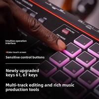 Roland Fantom 06 Portable Piano 61 Key Synthesizer Keyboard Intuitive Compact Focus Field Workstation
