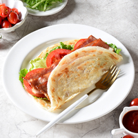 Pancake Congelati Stile Tradizionale di Shanghai in Confezione, Surgelati per Colazione dei Bambini