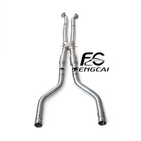 Système d'échappement intermédiaire en acier inoxydable 304, directement de l'usine, pour BMW M3 E90 E92 E93 4.0L 2007-2013, amélioration des performances