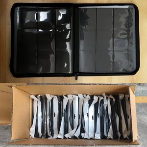 อัลบั้มใส่การ์ดสะสมคุณภาพสูง 9 ช่อง ทำจากหนัง PU พร้อมซิป ความจุ 360/540 ใบ  พรีเมียม สำหรับการ์ด TCG MTG PKM และการ์ดกีฬา - Product Image 6