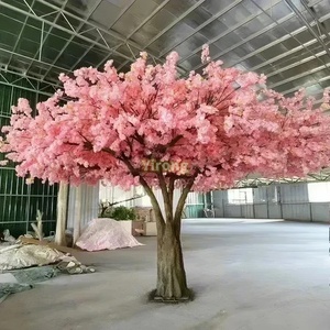 Arbre à fleurs de <span class=keywords><strong>cerisier</strong></span> rose artificiel personnalisé de 13 pieds, <span class=keywords><strong>cerisier</strong></span> <span class=keywords><strong>japonais</strong></span> pour la décoration intérieure de café et de maison - Product Image 1