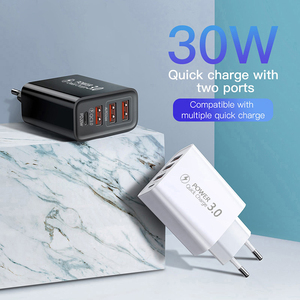 อะแดปเตอร์ติดผนังที่ชาร์จ USB 60W ชาร์จเร็ว3.0ป้องกัน OTP สำหรับ <span class=keywords><strong>iPhone</strong></span>, Samsung, Xiaomi สำหรับ Huawei Mobile PH - Product Image 2