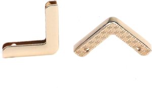 Pastlla Pcs Metal Purse <b>Corner</b> Bags Handbags Clip Edges Bag <b>Corner</b> Clip <b>Corner</b> Decorative Protector Cover Bag Hardware Accessori - Product Image 4