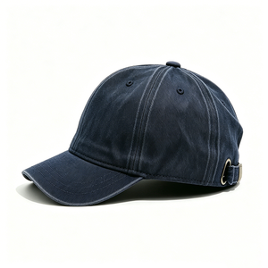 Vintage Washed Cotton 6-Panel <b>Baseball</b> <b>Cap</b> Unstructured Distressed Dad Hat Adjustable Retro Soft Common Letter <b>Cap</b> for Men Women - Product Image 2