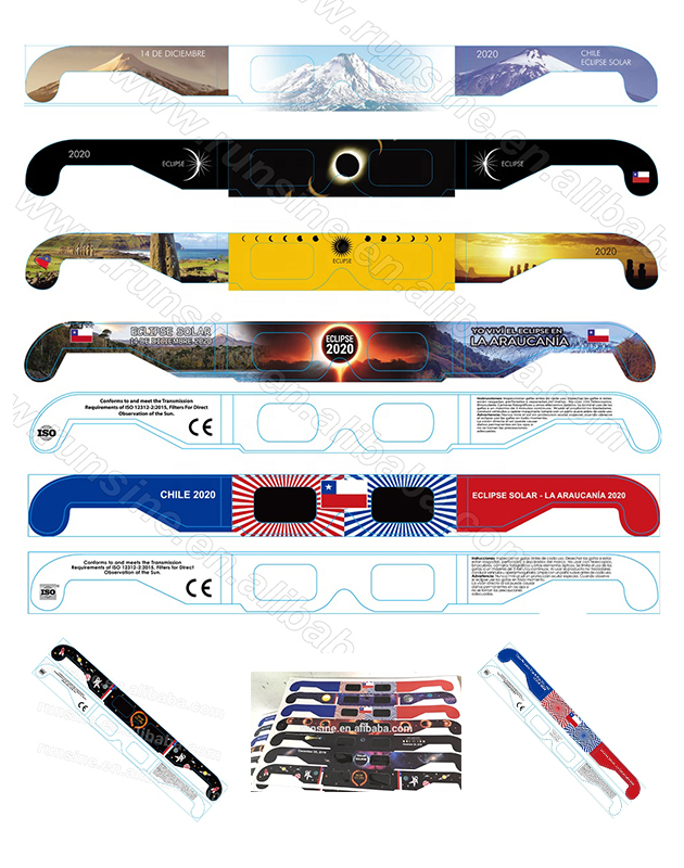 2020 Eclipse солнечные затмения очки-солнечные затмения Lentes для прямого просмотра солнца